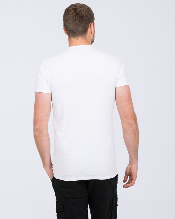 2t Carter Tall Fitted T-Shirt (white)