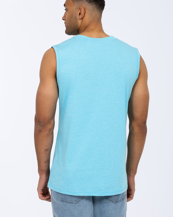 2t Jesse Tall Tank Top (turquoise)