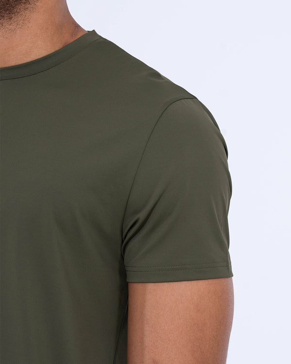 2t Tall Fitted Training Top (khaki)