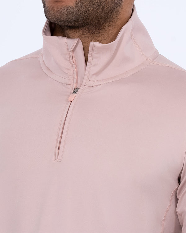 Parell Evolve Tall Quarter Zip Training Top (dusky pink)