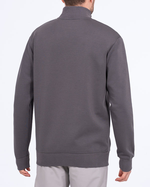 Parell Active Tall Quarter Zip Golf Top (grey)