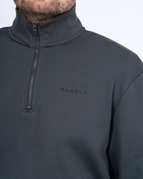 Parell Active Tall Quarter Zip Golf Top (iron moss)