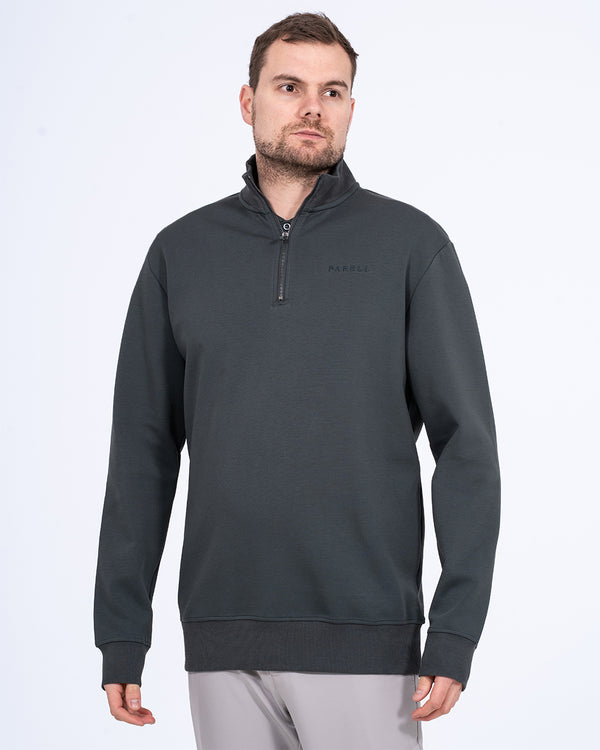 Parell Active Tall Quarter Zip Golf Top (iron moss)