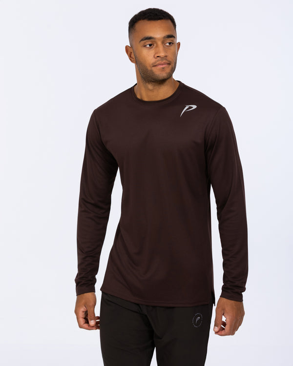 Parell Evolve Tall Long Sleeve Training Top (oxblood)