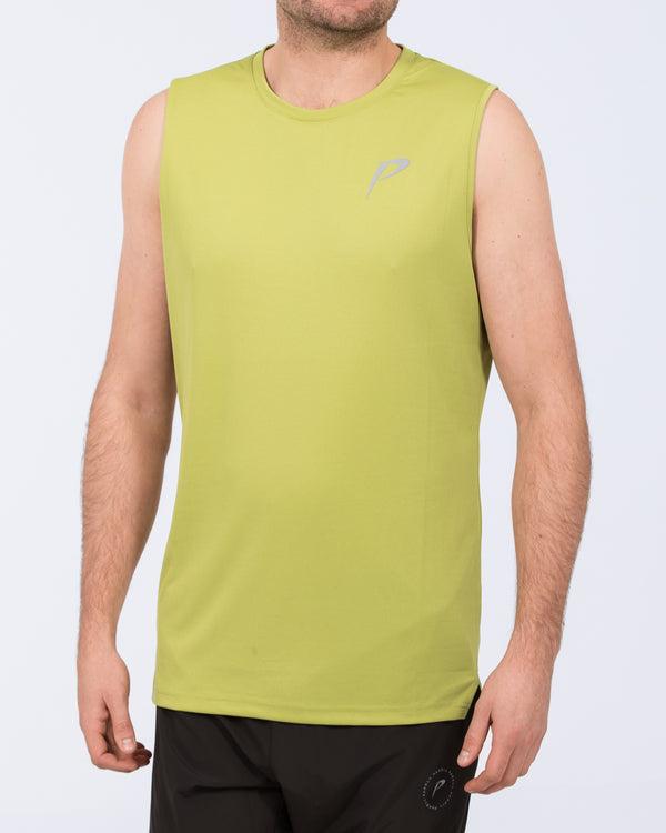 Parell Evolve Tall Sleeveless Training Top (chartreuse)
