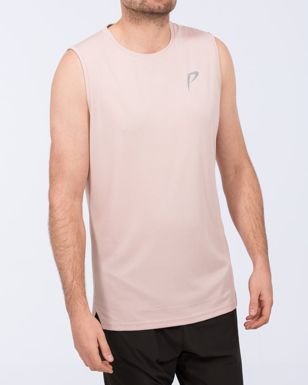 Parell Evolve Tall Sleeveless Training Top (dusky pink)