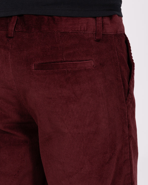 2t Fletcher Tall Cord Trouser (burgundy)