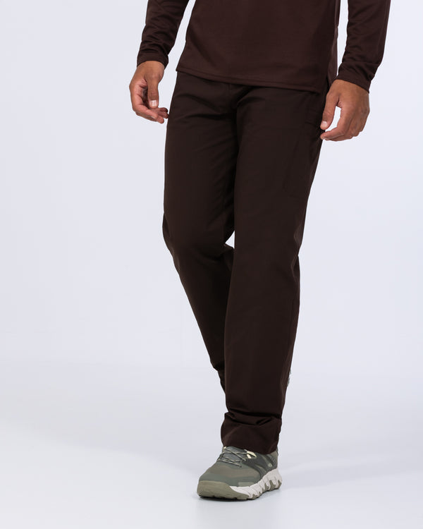 Parell Active Tall Belted Trouser (brown)
