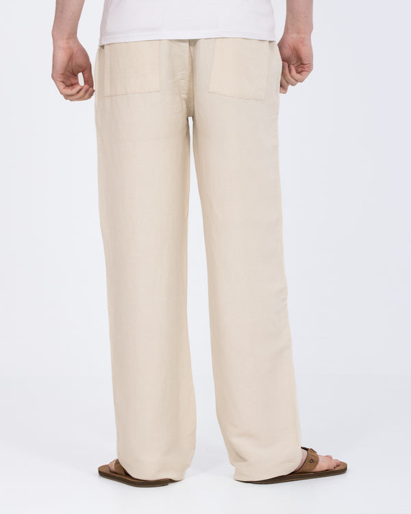 2t Harrison Tall Linen Blend Pull On Trousers (natural)