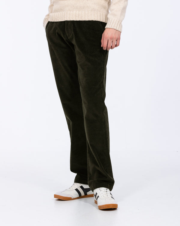 2t Fletcher Tall Regular Fit Cord Trousers (forest)