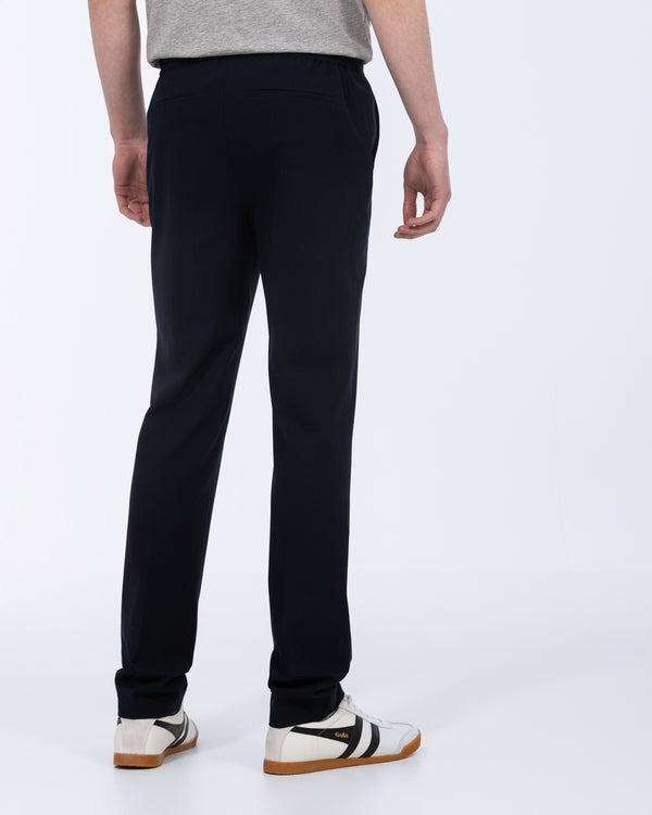 Harry Brown Tall Elasticated Waistband Trouser (navy)