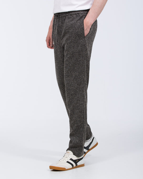 2t Jake Comfort Fit Drawstring Trousers (black pattern)