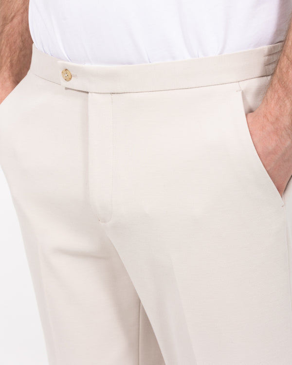 2t Sloan Tall Tapered Trousers (ivory)