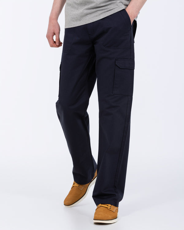 Ed Baxter Heavy Duty Tall Combat Trousers (navy)
