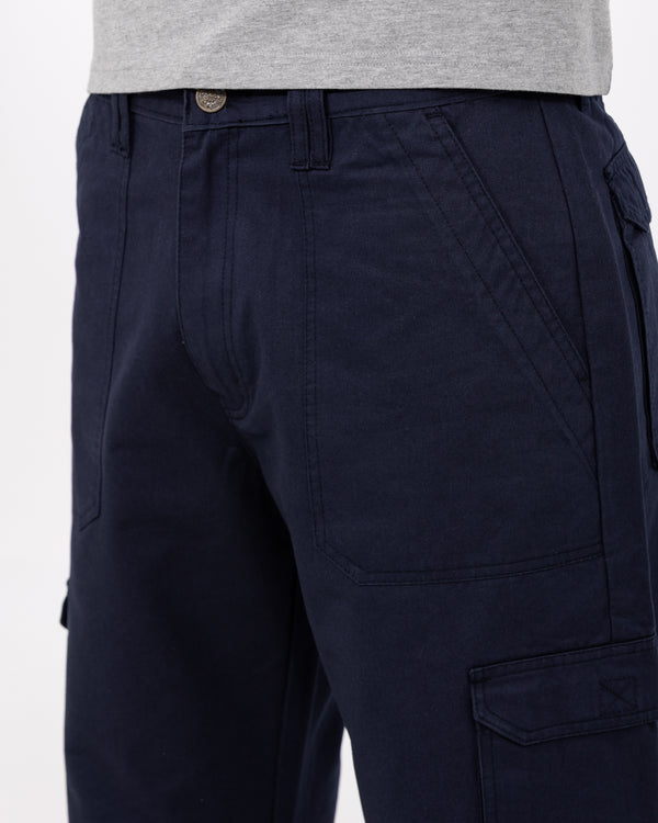 Ed Baxter Heavy Duty Tall Combat Trousers (navy)