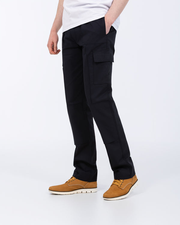 Ed Baxter Multi Pocket Tall Workwear Trousers (navy)
