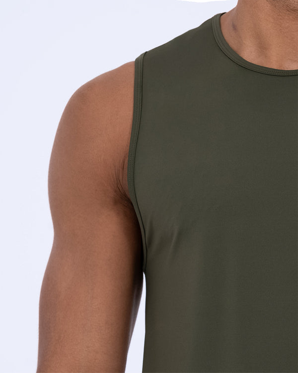 2t Tall Fitted Training Vest (khaki)