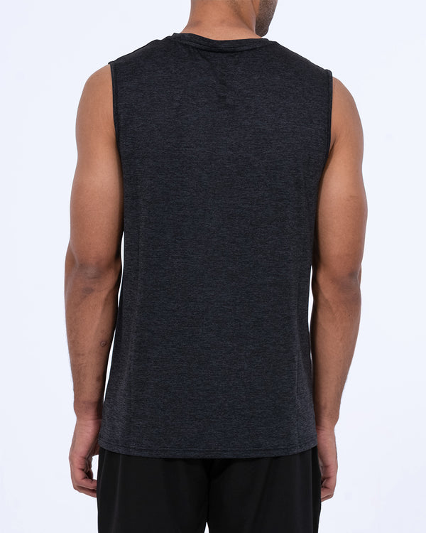 Parell Evolve Tall Sleeveless Spacedye Training Top (black)
