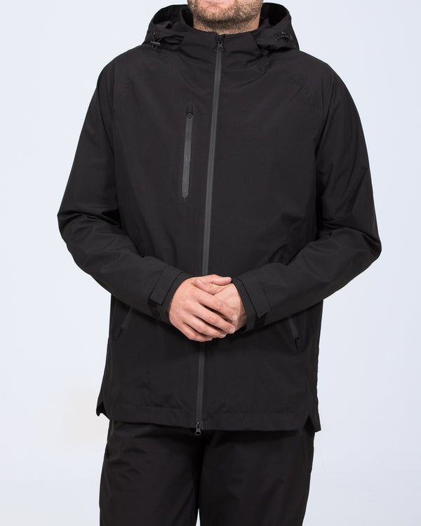 2t Louis Tall Waterproof Jacket (black)