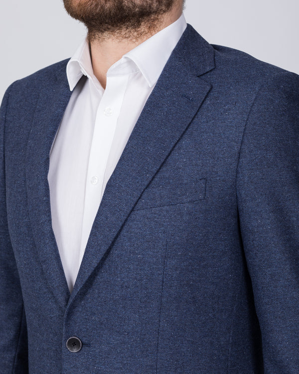 Skopes Slim Fit Tall Hafren Wool Blend Blazer (blue)