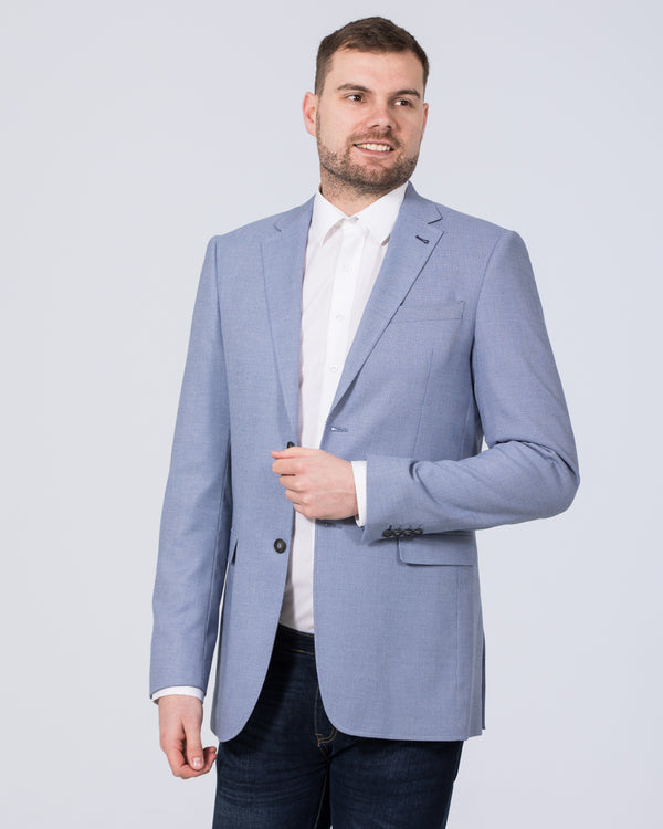 Skopes Harry Tall Textured Blazer (light blue)