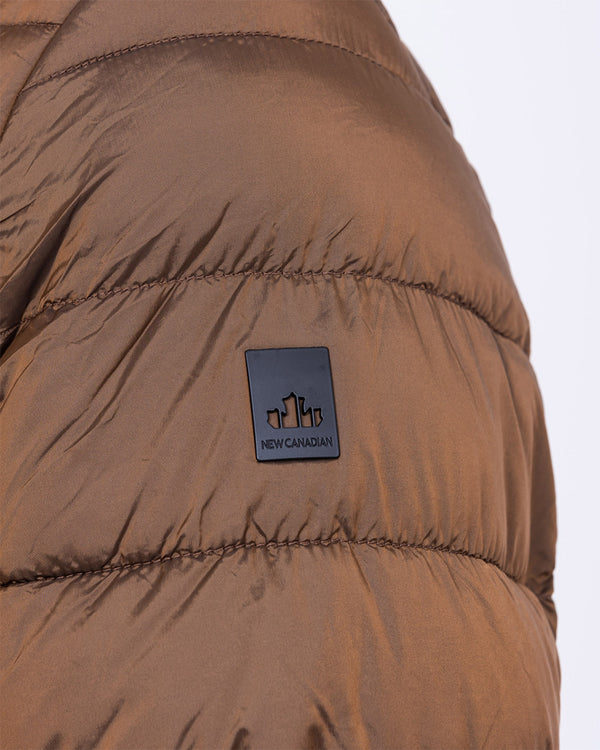 Cabano Tall Adjustable Puffer Jacket (copper)