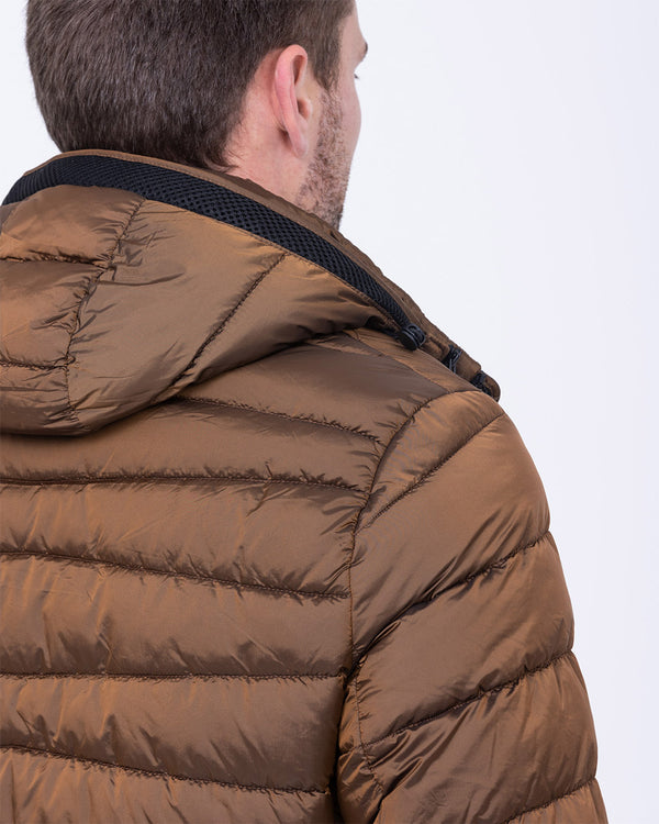 Cabano Tall Adjustable Puffer Jacket (copper)