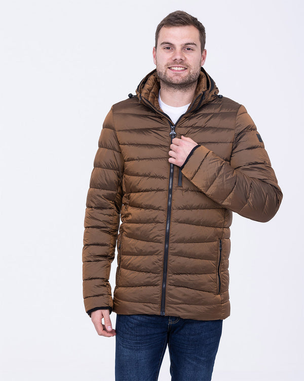 Cabano Tall Adjustable Puffer Jacket (copper)