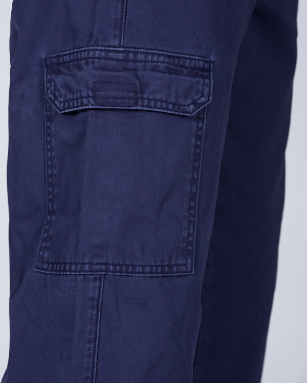 2t Slim Fit Tall Cargo Trousers (navy)