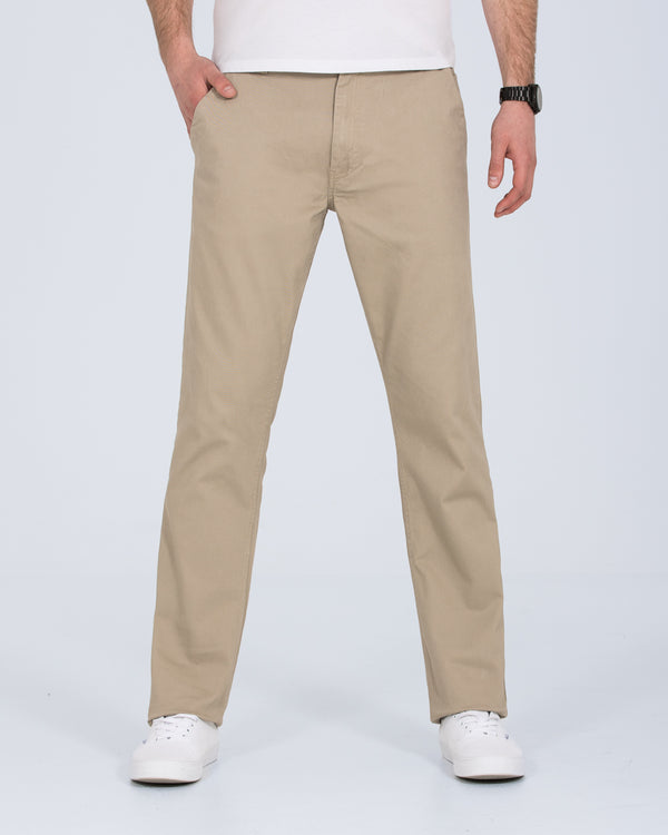 2t Marco Regular Fit Tall Chinos (beige)