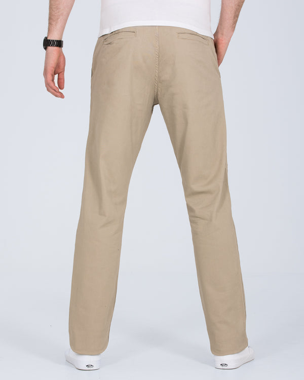 2t Marco Regular Fit Tall Chinos (beige)