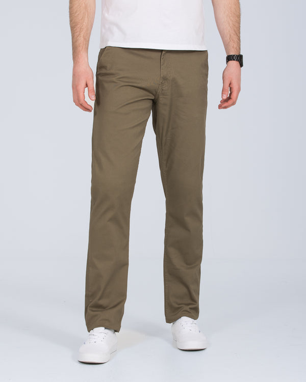 2t Marco Regular Fit Tall Chinos (light khaki)