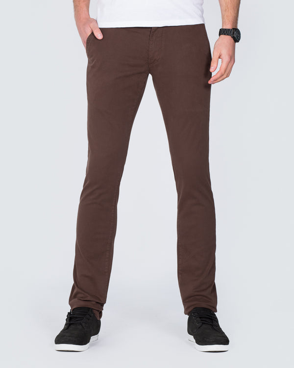 Cub Frog Tapered Fit Tall Chinos (chataigne)