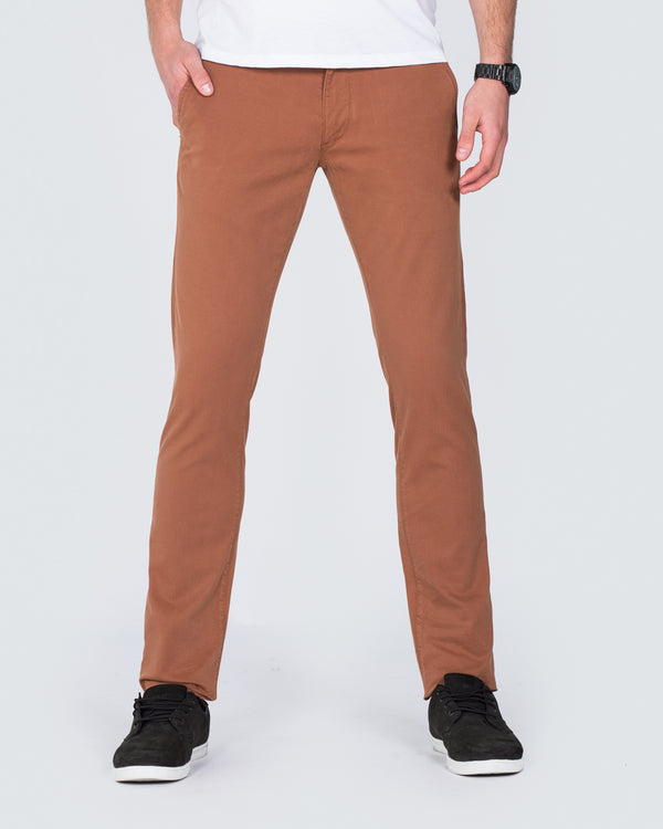 Cub Frog Tapered Fit Tall Chinos (pecan)