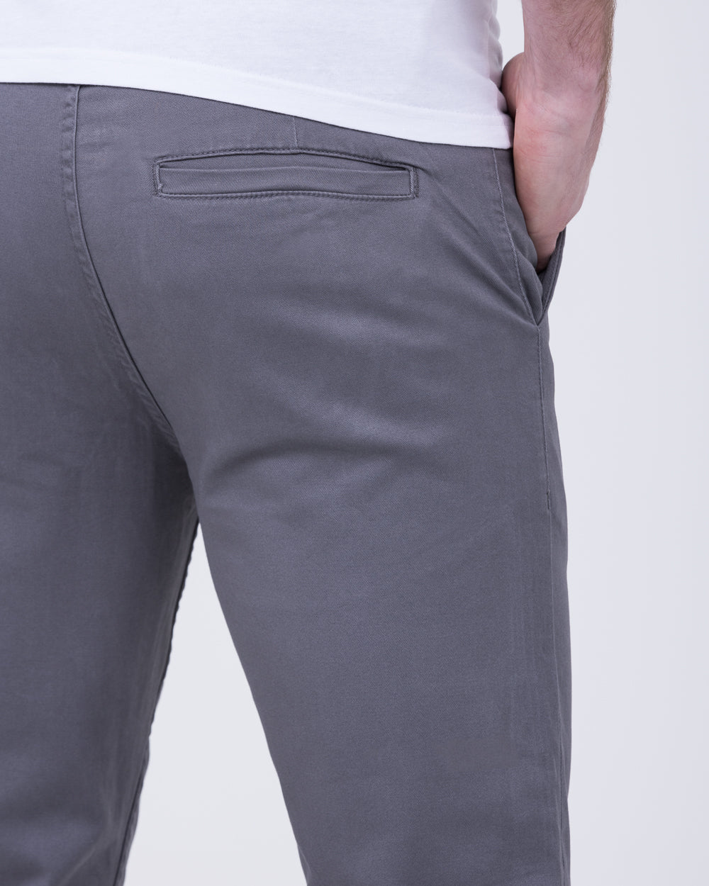 2t Oliver Slim Fit Tall Chinos (storm grey)