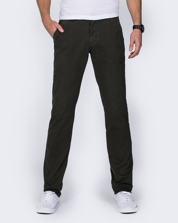 Redpoint Odessa Slim Fit Chinos (olive)