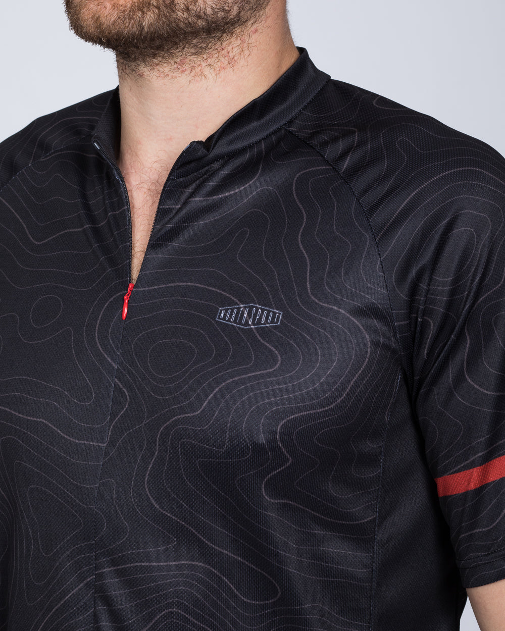 North 56 Tall Cycling Top (black/red)