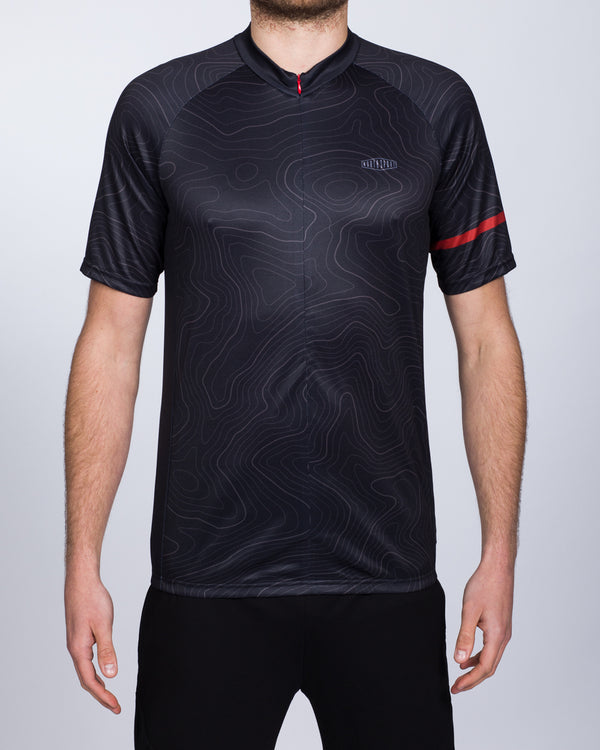 North 56 Tall Cycling Top (black/red)