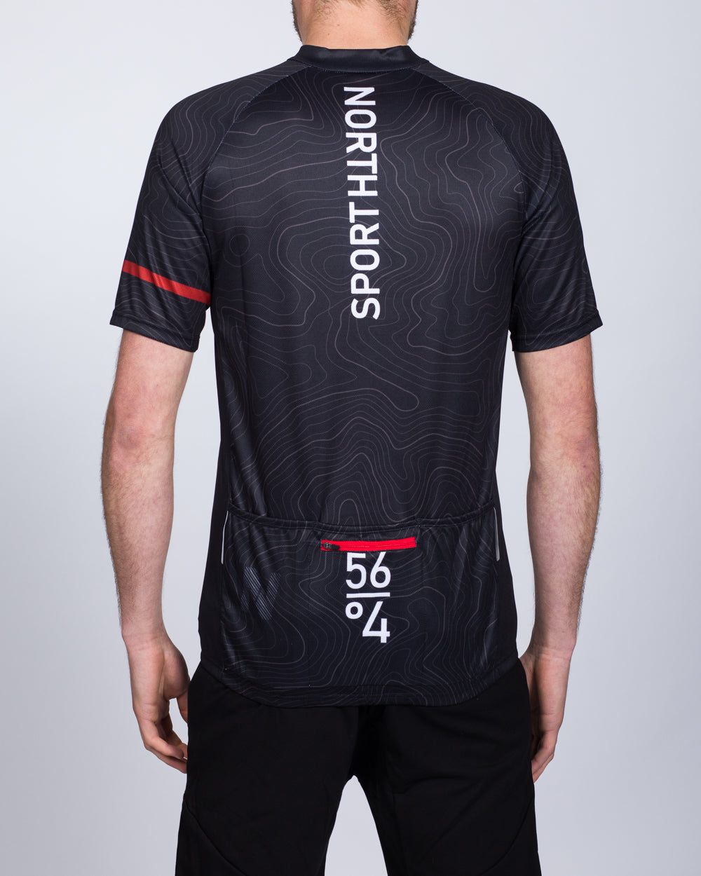 North 56 Tall Cycling Top (black/red)