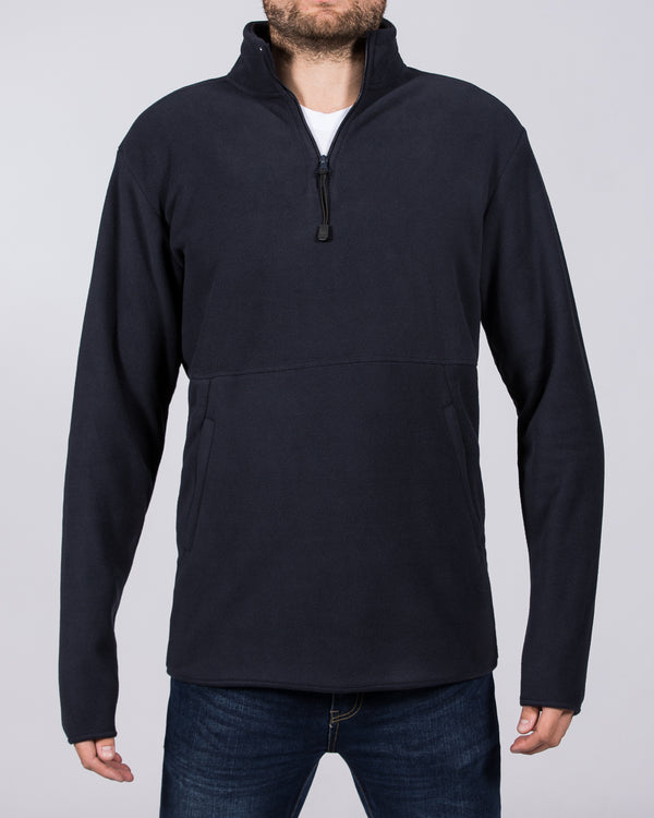 2t Quarter Zip Tall Fleece (navy)