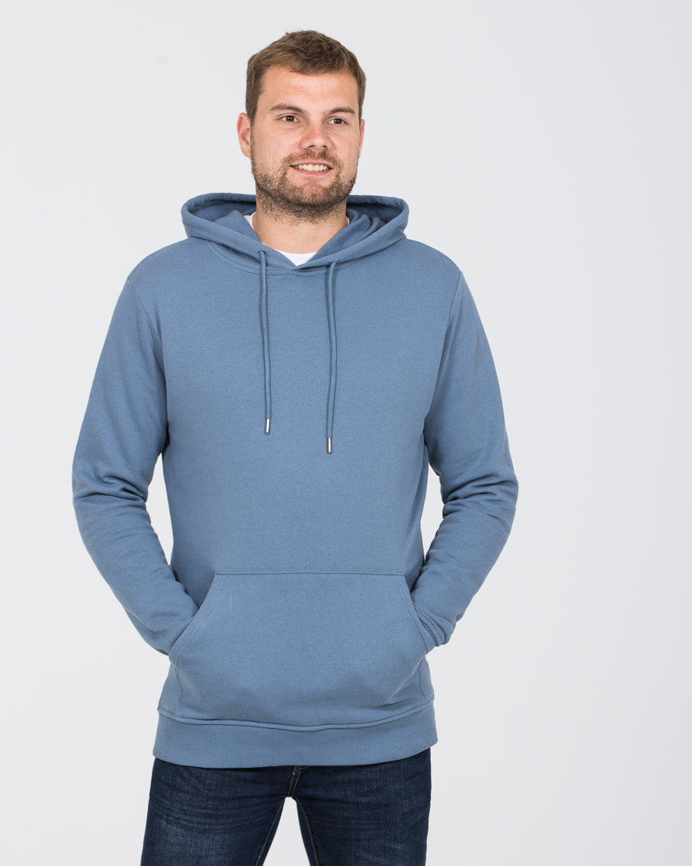 2t Pullover Tall Liam Hoodie (mid blue)
