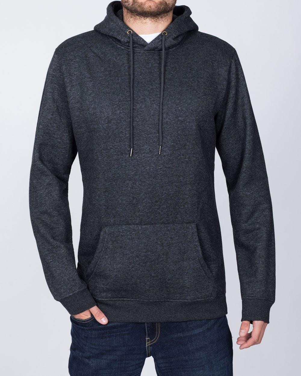 2t Pullover Tall Hoodie (charcoal)