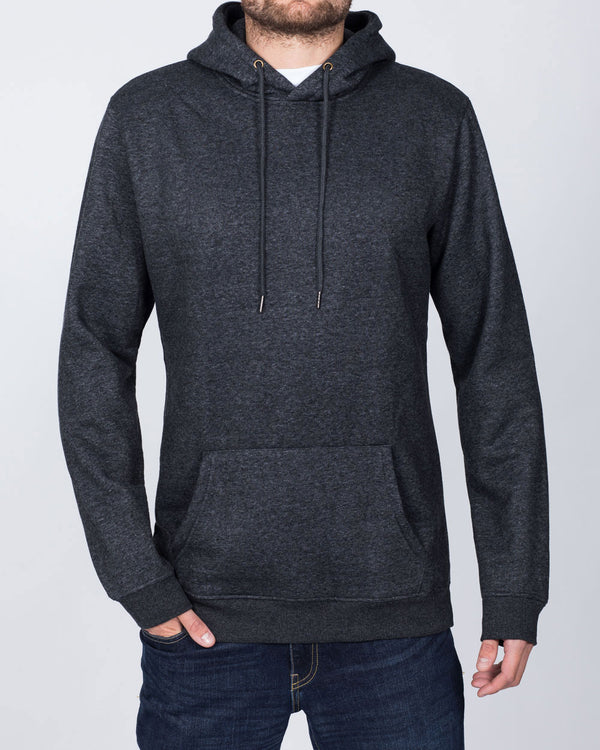 2t Pullover Tall Hoodie (charcoal)