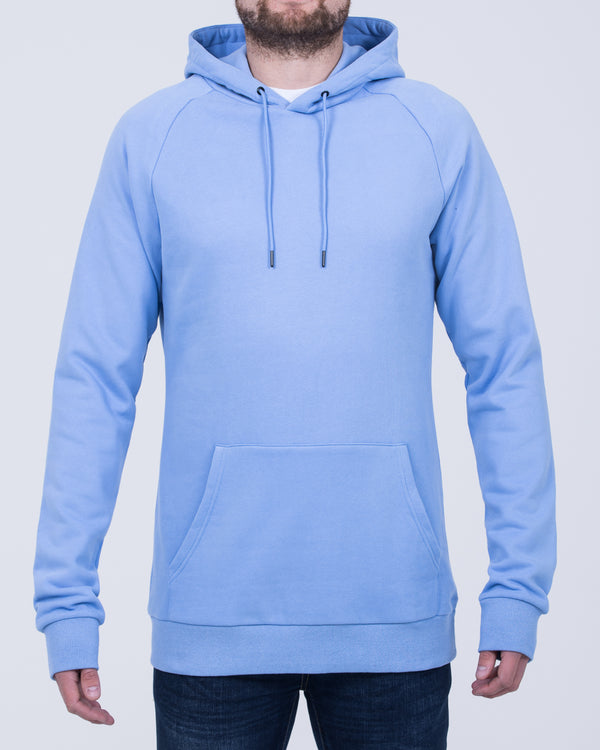 2t Pullover Extra Long Tall Mens Training Hoodie (sky blue) Tall