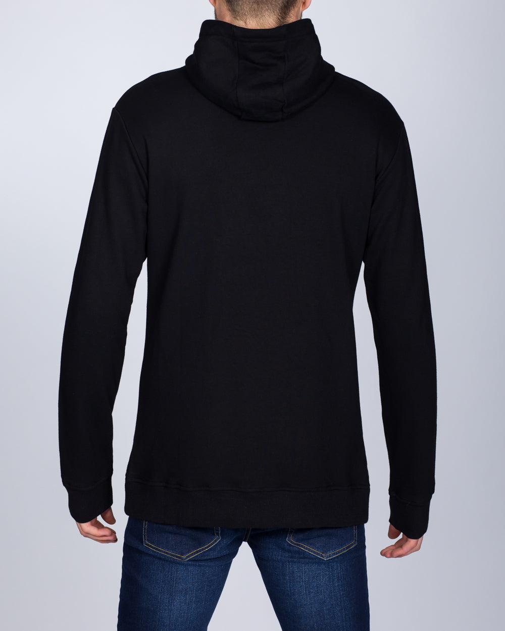 2t Pullover Tall Active Hoodie (black)
