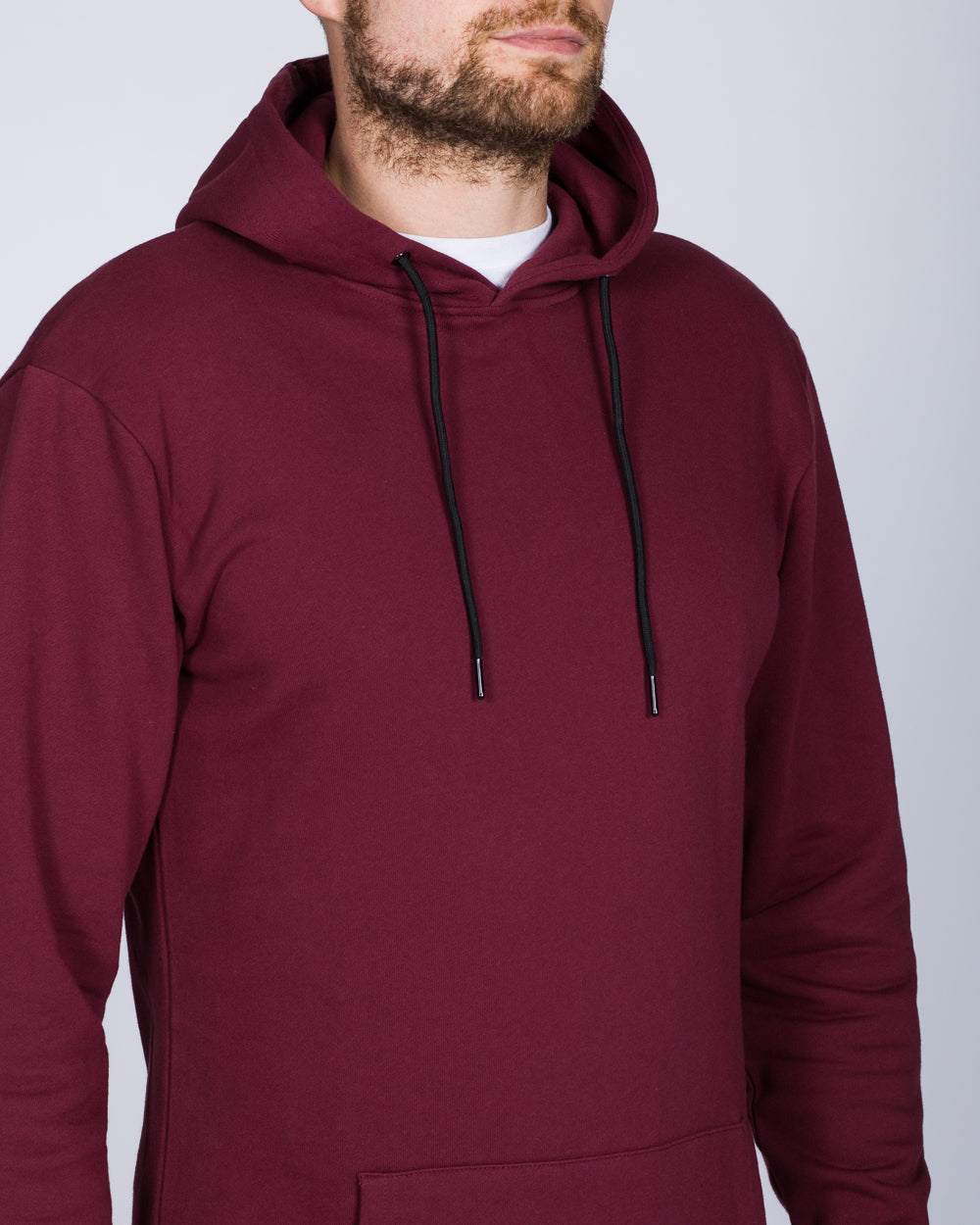 2t Pullover Tall Active Hoodie (burgundy)