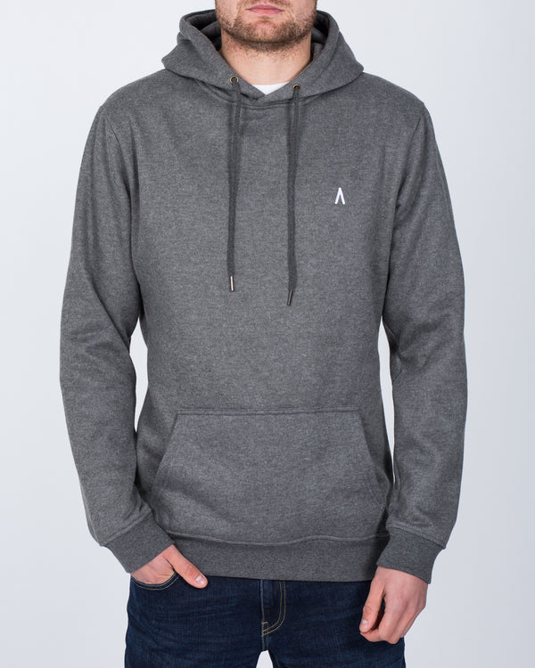 2t Pullover Tall Hoodie (charcoal)