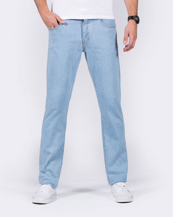 2t Rico Regular Fit Tall Jeans (ice blue)