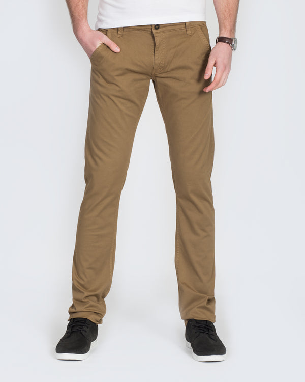 Cub Fox Tapered Fit Tall Chinos (bronze)