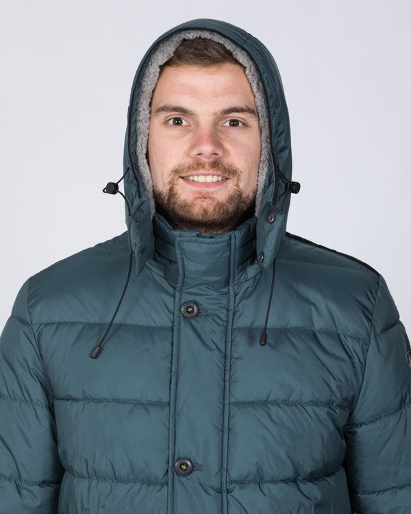 Cabano Tall Quilted Jacket (petrol)